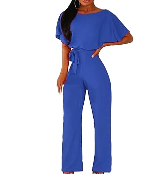 試着のみ★ FOLD TUCK WIDE ROMPERS FOLD TUCK WIDE ROMPERS